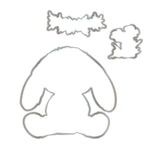 Chloe's Creative Cards Die & Stamp - Baby Collection Bunny