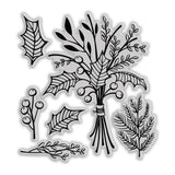 Chloe's Creative Cards Die & Stamp - Christmas Bouquet Builder