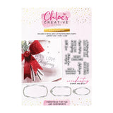 Chloe's Creative Cards Die & Stamp - Christmas Tiny Tag and Sentiments