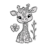 Chloe's Creative Cards Die & Stamp - Baby Collection Giraffe