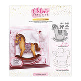 Chloe's Creative Cards Die & Stamp - Baby Collection Rocking Horse