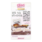Chloe's Creative Cards Die & Stamp - Sentiment Builder Baby