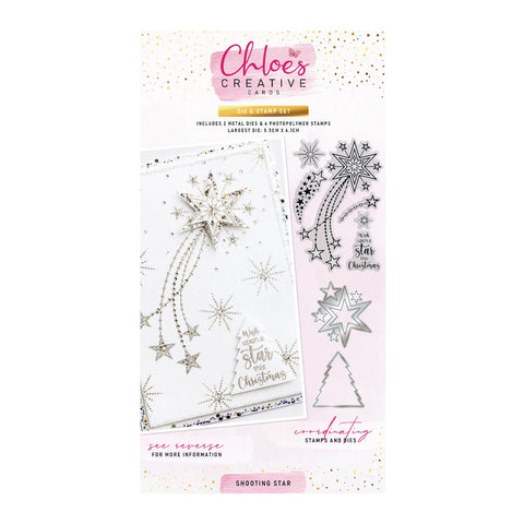 Chloe's Creative Cards Die & Stamp - Shooting Star