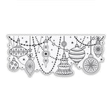 Chloes Creative Cards Photopolymer Stamp Set (DL) - Elegant Baubles