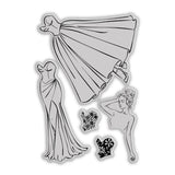 Chloe's Creative Cards Die & Stamp - Elegant Lady