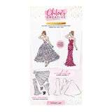 Chloe's Creative Cards Die & Stamp - Elegant Lady