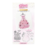 Chloe's Creative Cards Die & Stamp - Princess Dress