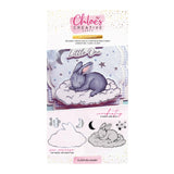 Chloe's Creative Cards Die & Stamp - Baby Collection Sleeping Bunny