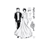 Chloes Creative Cards Die & Stamp Set - Bride and Groom