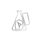 Chloes Creative Cards Die & Stamp Set - Tuxedo and Gown