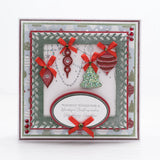 Chloes Creative Cards Photopolymer Stamp Set (DL) - Elegant Baubles