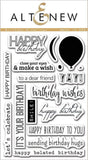 Altenew Birthday Greetings Stamp Set