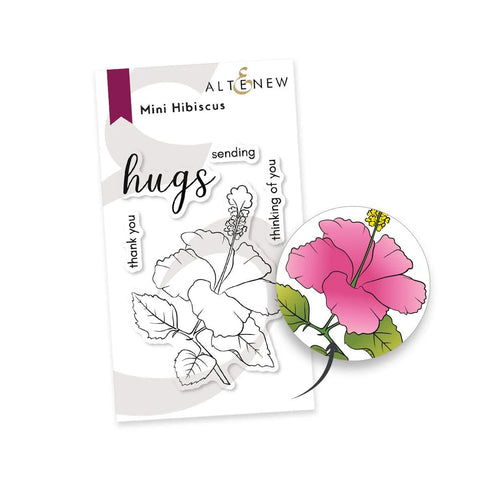 Altenew Mini Hibiscus Stamp Set