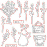 Honey Bee Stamps -Country Lavender - Honey Cuts