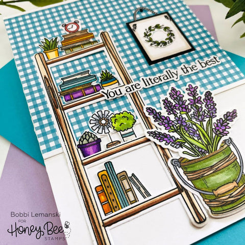 Honey Bee Stamps -Country Lavender - Honey Cuts