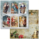DECOUPAGE QUEEN Christmas Collection Scrapbook Set - 12" x 12"