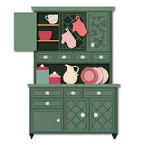 Honey Bee Lovely Layers: Hoosier Cabinet - Stand-Alone Dies