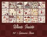 Scrapbook Resource Co – 7 x 6 Inches Paper Pad - The Diner