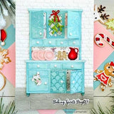 Honey Bee Lovely Layers: Hoosier Cabinet - Holiday Add-On -Stand-Alone Dies