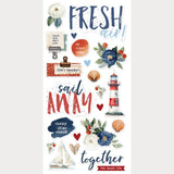 Simple Stories Simple Vintage Sand & Sea - Foam Stickers