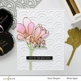 Altenew Freesia Hot Foil Plate