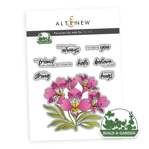 Altenew Build-A-Garden: Peruvian Lily Add-On Die Set