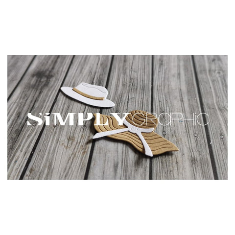 Simply Graphic - dies chapeaux d'été