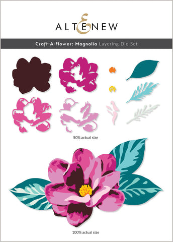 Altenew - Craft-A-Flower: Magnolia Layering Die Set