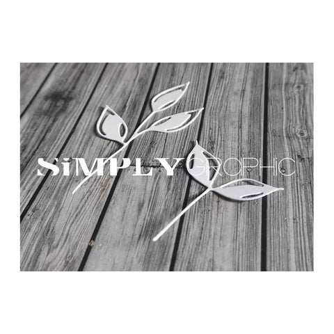 Simply Graphic - dies feuillages fuselés