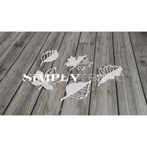Simply Graphic - dies feuilles découpées