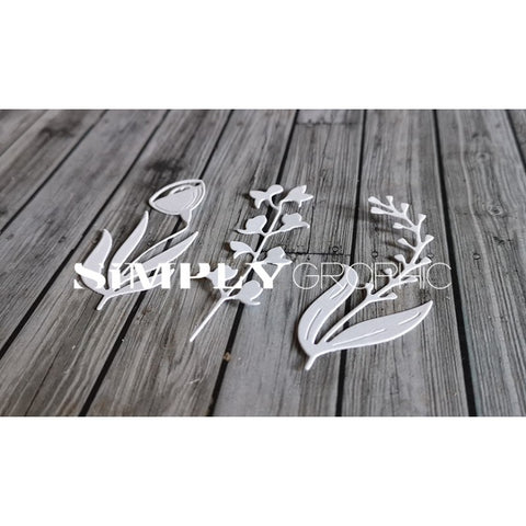 Simply Graphic - dies fleurs des champs