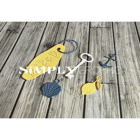 Simply Graphic - dies porte-clés Dolce Vita