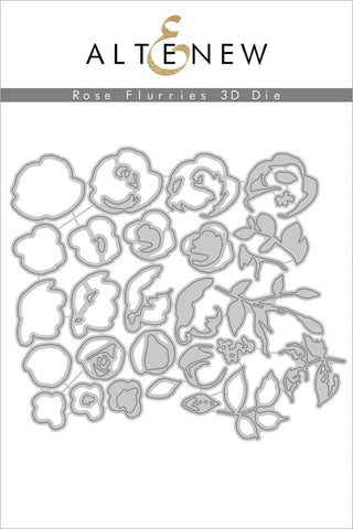 Altenew Rose Flurries 3D Die Set