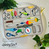 Honey Bee Stamps - Foundry and Field Collection - Honey Cuts - Steel Craft Dies - Display Box Tackle Add-On