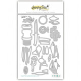 Honey Bee Stamps - Foundry and Field Collection - Honey Cuts - Steel Craft Dies - Display Box Tackle Add-On