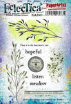 Paperartsy - E³ Alison Bomber 40: Pressed Grasses Edition