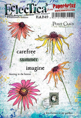PaperArtsy - E³ Alison Bomber 49: Coneflowers Edition (A5 set on EZ)
