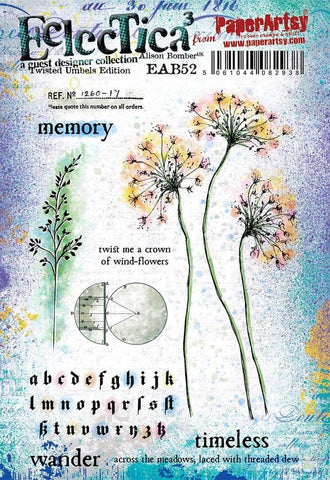 PaperArtsy E³ Alison Bomber 52: Twisted Umbels Edition (A5 set on EZ)