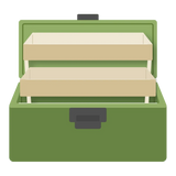 Honey Bee Lovely Layers: Tackle Box-Dies
