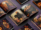 Scrapbook Resource Co – 7 x 6 Inches Paper Pad - The Pumpkin King