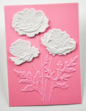 Memory Box Playful Poppies 3D Embossing Folder and Dies
