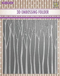 Nellie's Choice 3D Embossing Folder - Trees