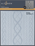 Altenew Cozy Sweater 3D Embossing Folder