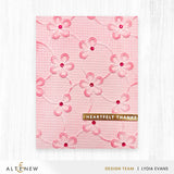 Altenew Lace Topped Petals 3D Embossing Folder