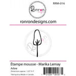 Ronron designs -Étampe de mousse: Arbre