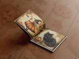 Scrapbook Resource Co – 7 x 6 Inches Paper Pad - Pumpkins and Potions