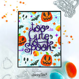 Honey Bee Tangled Web - 3D Embossing Folder