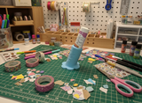 Ink Station Single Bottle Glue Holder: Sakura Pink / 4 ounce