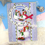 HUNKYDORY CRAFTS Frosty & Friends Luxury Foiled Acetate