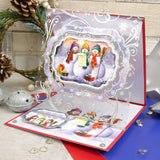 HUNKYDORY CRAFTS Frosty & Friends Luxury Foiled Acetate